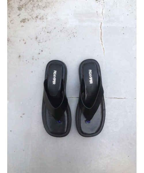 FIG&VIPER（フィグアンドバイパー）の「厚底トングサンダル（サンダル・レディース・ホワイト/ブラック/ベージュ・MEDIUM/LARGE）」の12枚目の写真