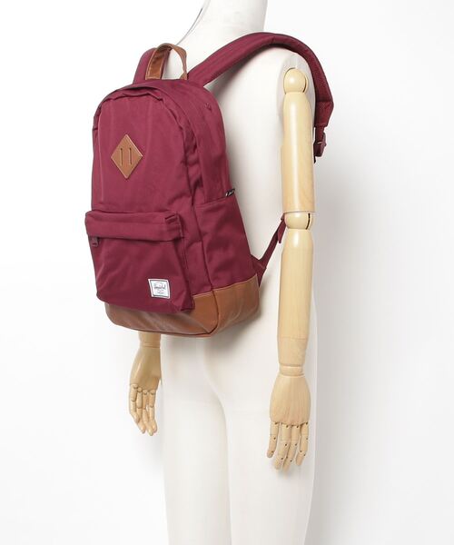 Herschel Supply（ハーシェルサプライ）の「Herschel Supply バックパック13PC収納 14.5L（バックパック/リュック・メンズ・ネイビー/マスタード/ワイン/パープル/ブラック/グリーン・FREE）」の14枚目の写真