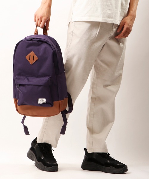Herschel Supply（ハーシェルサプライ）の「Herschel Supply バックパック13PC収納 14.5L（バックパック/リュック・メンズ・ネイビー/マスタード/ワイン/パープル/ブラック/グリーン・FREE）」の5枚目の写真