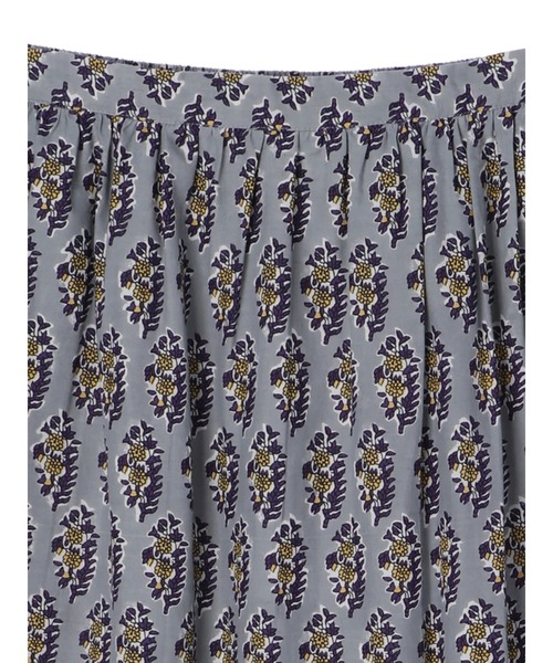 CRAFT STANDARD BOUTIQUE(クラフトスタンダードブティック)の「インドコットン マーメード切り替えスカート *◇(スカート・レディース・ベージュ/グレー・FREE)」の13枚目の写真