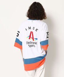 amok | 【別注】amok /アモク/ホッケーメッシュTシャツ(Tシャツ/カットソー)