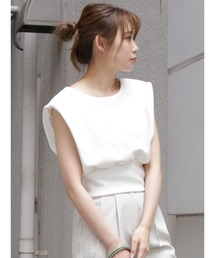 dazzlin | ダンボールカットコンパクトトップス(Tシャツ/カットソー)