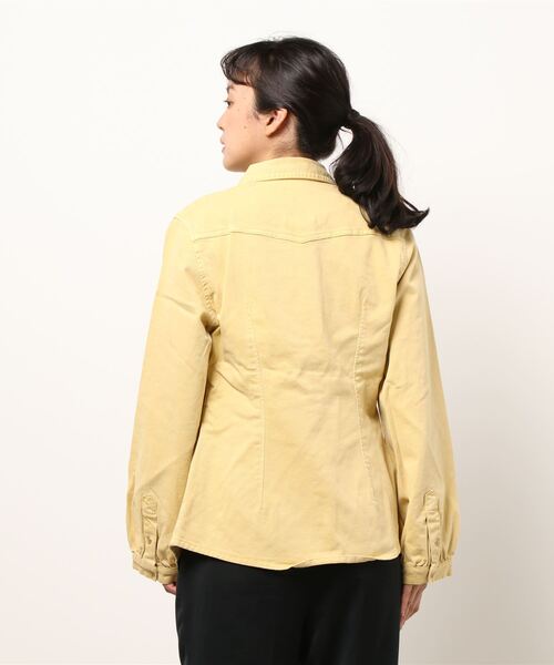 BAUM UND PFERDGARTEN(バウムウンドヘルガーデン)の「【BAUM UND PFERDGARTEN】Bonny(シャツ)(シャツ/ブラウス・レディース・イエロー・1)」の3枚目の写真