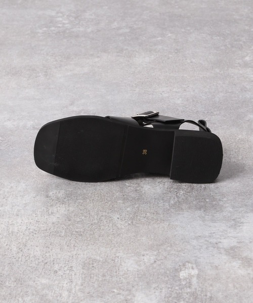 A part by（アパートバイ）の「グルカサンダル　956899（サンダル・レディース・ブラック/アイボリー・MEDIUM/LARGE）」の15枚目の写真