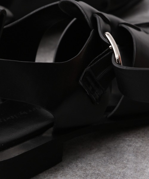 A part by（アパートバイ）の「グルカサンダル　956899（サンダル・レディース・ブラック/アイボリー・MEDIUM/LARGE）」の13枚目の写真