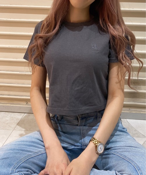 one way（ワンウェイ）の「【oneway Jeans】バタフライTシャツ（Tシャツ/カットソー・レディース・ホワイト/ブラック/ダークグリーン/パープル/ダークパープル/ホワイト系その他/ライトブルー・FREE）」の4枚目の写真