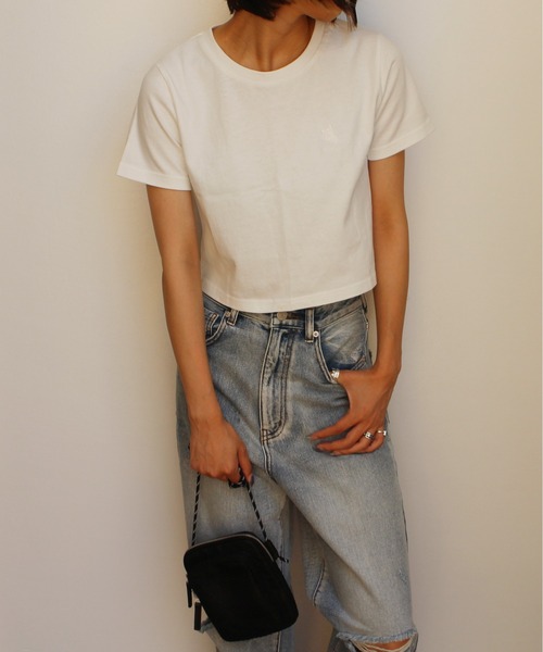 one way（ワンウェイ）の「【oneway Jeans】バタフライTシャツ（Tシャツ/カットソー・レディース・ホワイト/ブラック/ダークグリーン/パープル/ダークパープル/ホワイト系その他/ライトブルー・FREE）」の12枚目の写真