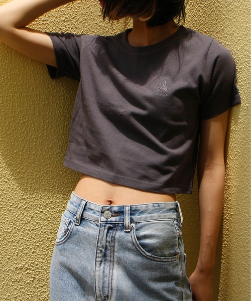 one way（ワンウェイ）の「【oneway Jeans】バタフライTシャツ（Tシャツ/カットソー・レディース・ホワイト/ブラック/ダークグリーン/パープル/ダークパープル/ホワイト系その他/ライトブルー・FREE）」の16枚目の写真