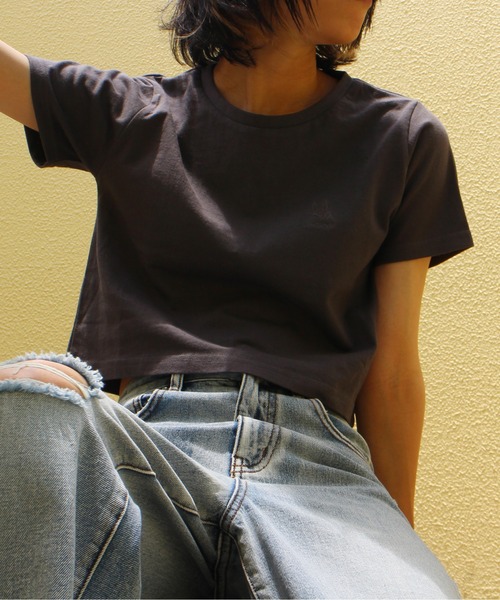 one way（ワンウェイ）の「【oneway Jeans】バタフライTシャツ（Tシャツ/カットソー・レディース・ホワイト/ブラック/ダークグリーン/パープル/ダークパープル/ホワイト系その他/ライトブルー・FREE）」の22枚目の写真