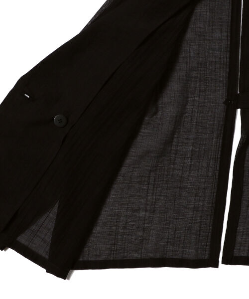 Ray BEAMS（レイビームス）の「Ray BEAMS / オーガンジー 2ボタン ダブルジャケット（テーラードジャケット・レディース・ブラック/ブラウン系その他・1/0）」の11枚目の写真
