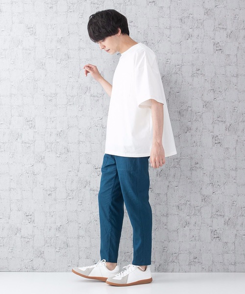 JEANS MATE（ジーンズメイト）の「接触冷感クロップドパンツ（その他パンツ・メンズ・ブルー/チャコールグレー/ネイビー/ベージュ/カーキ・LARGE/MEDIUM/X-LARGE）」の17枚目の写真