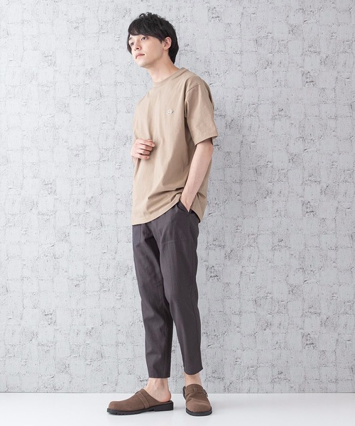 JEANS MATE（ジーンズメイト）の「接触冷感クロップドパンツ（その他パンツ・メンズ・ブルー/チャコールグレー/ネイビー/ベージュ/カーキ・LARGE/MEDIUM/X-LARGE）」の7枚目の写真