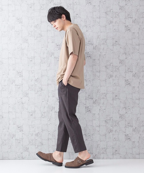 JEANS MATE（ジーンズメイト）の「接触冷感クロップドパンツ（その他パンツ・メンズ・ブルー/チャコールグレー/ネイビー/ベージュ/カーキ・LARGE/MEDIUM/X-LARGE）」の8枚目の写真