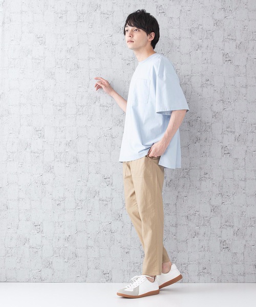 JEANS MATE（ジーンズメイト）の「接触冷感クロップドパンツ（その他パンツ・メンズ・ブルー/チャコールグレー/ネイビー/ベージュ/カーキ・LARGE/MEDIUM/X-LARGE）」の13枚目の写真