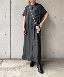 CAPRICIEUX LE'MAGE | チェックデニムシャツワンピース(ワンピース)