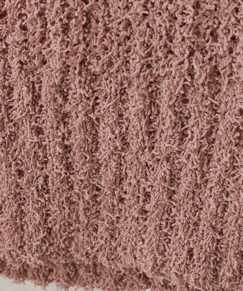 natural couture（ナチュラルクチュール）の「もしゃもしゃおしゃれニット（ニット/セーター・レディース・オフホワイト/ピンク/レンガ・FREE）」の11枚目の写真
