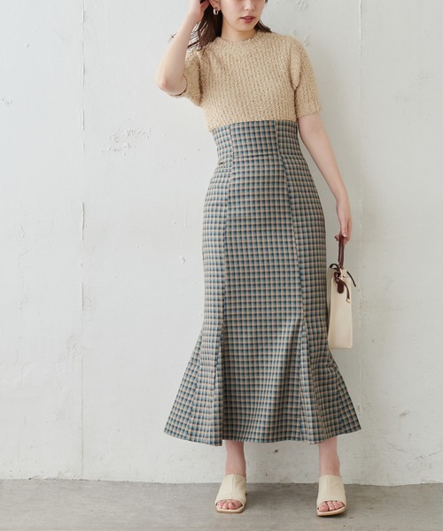 natural couture（ナチュラルクチュール）の「もしゃもしゃおしゃれニット（ニット/セーター・レディース・オフホワイト/ピンク/レンガ・FREE）」の13枚目の写真