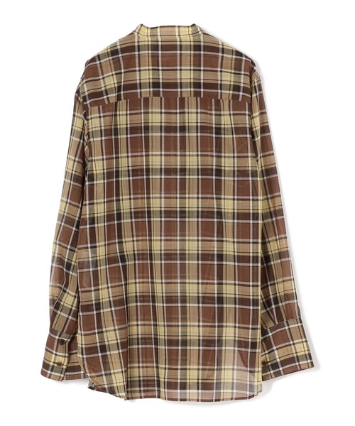 AURALEE（オーラリー）の「AURALEE / シアーシャツ（シャツ/ブラウス・レディース・マスタード・0）」の2枚目の写真