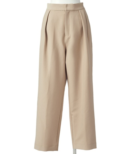 INED CLARO（イネドクラロ）の「《INED CLARO》タックパンツ（その他パンツ・レディース・ブラック/ホワイト/ベージュ・フリー）」の6枚目の写真