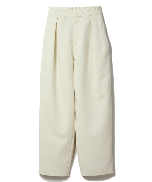 INED CLARO（イネドクラロ）の「《INED CLARO》タックパンツ（その他パンツ・レディース・ブラック/ホワイト/ベージュ・フリー）」の14枚目の写真