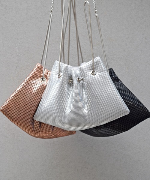 Marient（マリエント）の「２way　Metalic BAG/ショルダーバッグ（ショルダーバッグ・レディース・ブラック/シルバー/ピンクゴールド・FREE）」の7枚目の写真