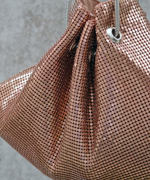 Marient（マリエント）の「２way　Metalic BAG/ショルダーバッグ（ショルダーバッグ・レディース・ブラック/シルバー/ピンクゴールド・FREE）」の9枚目の写真