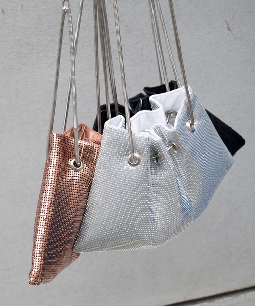 Marient（マリエント）の「２way　Metalic BAG/ショルダーバッグ（ショルダーバッグ・レディース・ブラック/シルバー/ピンクゴールド・FREE）」の5枚目の写真