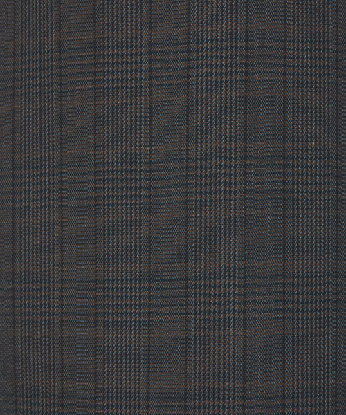 Rouge vif（ルージュヴィフ）の「チェックミニワンピース（ワンピース・レディース・ブラウン・フリー）」の3枚目の写真