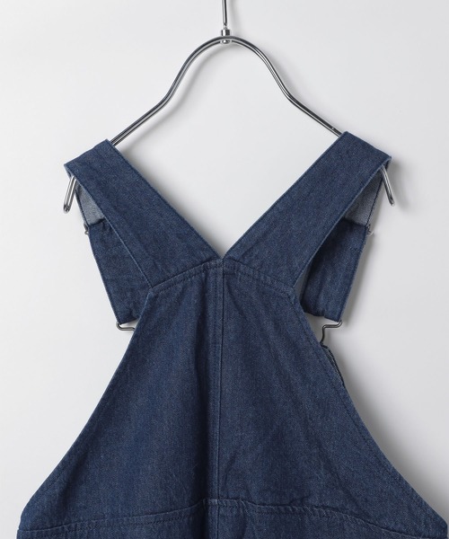 GLOBAL WORK（グローバルワーク）の「【キッズ】デニムオーバーオール/954957（サロペット/オーバーオール・キッズ・ネイビー/ブラック・100cm/120cm/110cm/140cm/150cm/130cm/160cm）」の13枚目の写真
