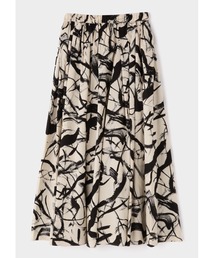 FLOML | ◆【FLOML】ブラッシュプリントスカート【セットアップ対応商品】(スカート)