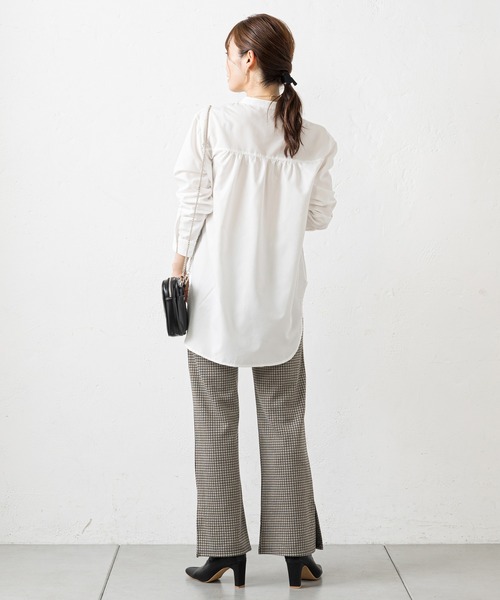 prose verse(プロズヴェール)の「モノグラム柄カットジャガードパンツ(その他パンツ・レディース・ブラック/ベージュ・フリ-)」の19枚目の写真