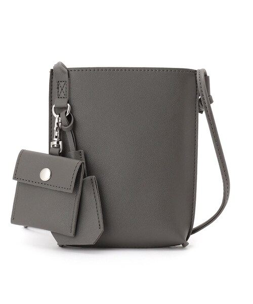 THE SHOP TK （ザ ショップ ティーケー ）の「◆ミニポーチセットポシェット（ショルダーバッグ・メンズ・チャコールグレー/ブラック/カーキ/サンドベージュ・00）」の3枚目の写真