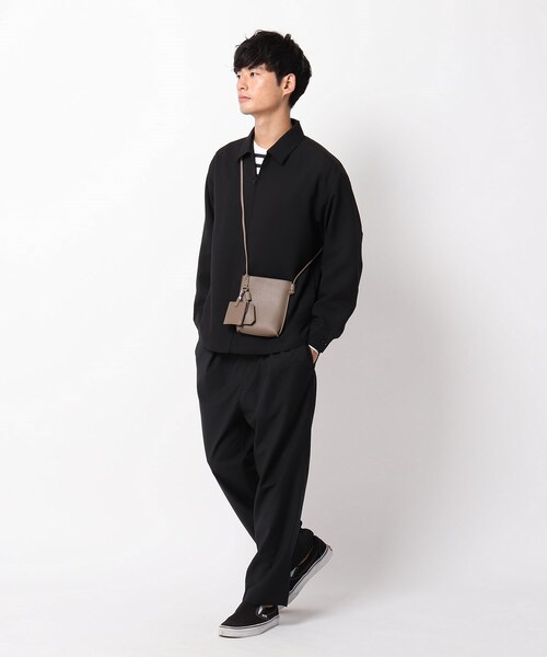 THE SHOP TK （ザ ショップ ティーケー ）の「◆ミニポーチセットポシェット（ショルダーバッグ・メンズ・チャコールグレー/ブラック/カーキ/サンドベージュ・00）」の12枚目の写真