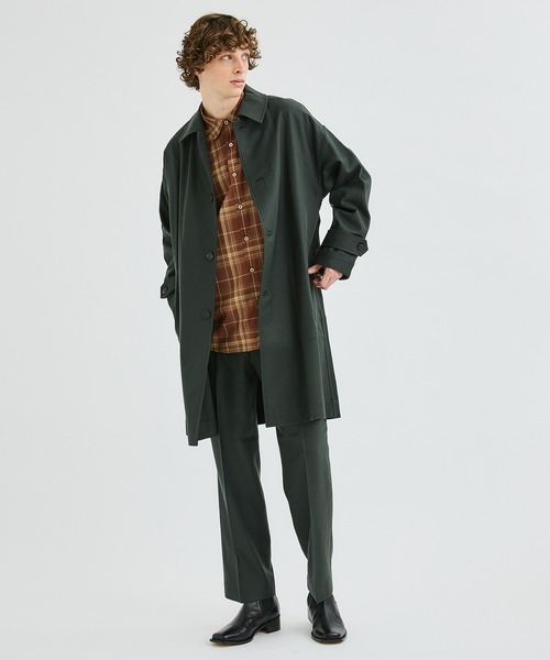 WELLDER(ウェルダー)の「【WELLDER】Standard Shirt(シャツ/ブラウス・メンズ・ブラウン/ライトブルーグレー・3/4)」の17枚目の写真
