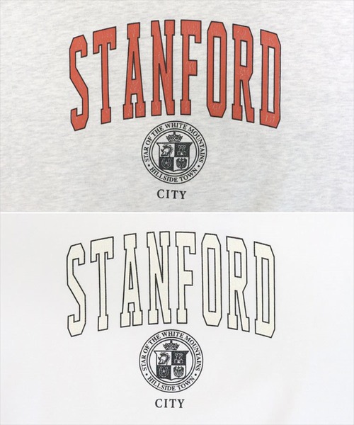 DONOBAN（ドノバン）の「STANFORDカレッジロゴルーズスウェット（スウェット・レディース・ホワイト/グリーン/ベージュ系その他・F）」の21枚目の写真