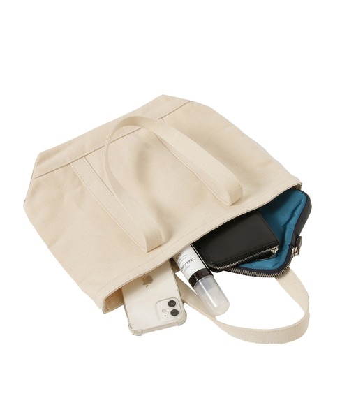 Cricket（クリケット）の「[クリケット] Cricket アルバートンダック生地 トートバッグ スモール 日本製（トートバッグ・メンズ・ホワイト・FREE）」の3枚目の写真