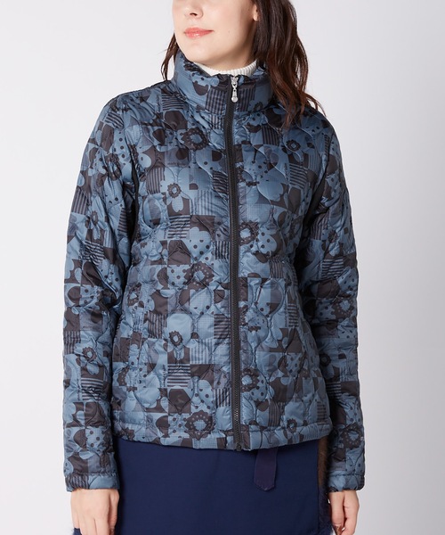 マリクレール ゴルフウェア レディース ダウンジャケット 撥水 保温 アウター セールmarie claire⁄マリ.クレールレディースハイブリッドダウン