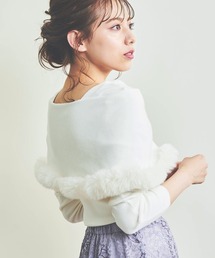 ニット/セーター(ホワイト/白色系・オフショルダー)ファッション通販