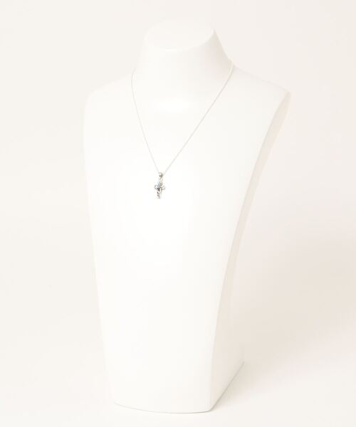 con affetto コンアフェットK18ミラーボールロングネックレス　YG con affetto(ファッション) ネックレス K18ミラーボールロング