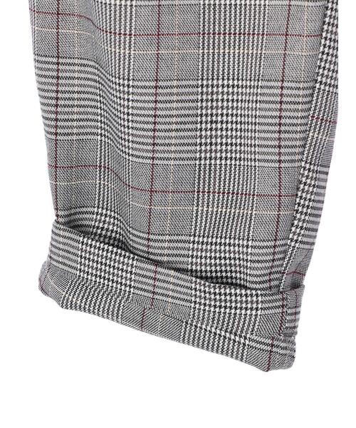 koe(コエ)の「TRチェックテーパードパンツ*(スラックス・レディース・ブラック系その他/チェック・S/M/L)」の22枚目の写真