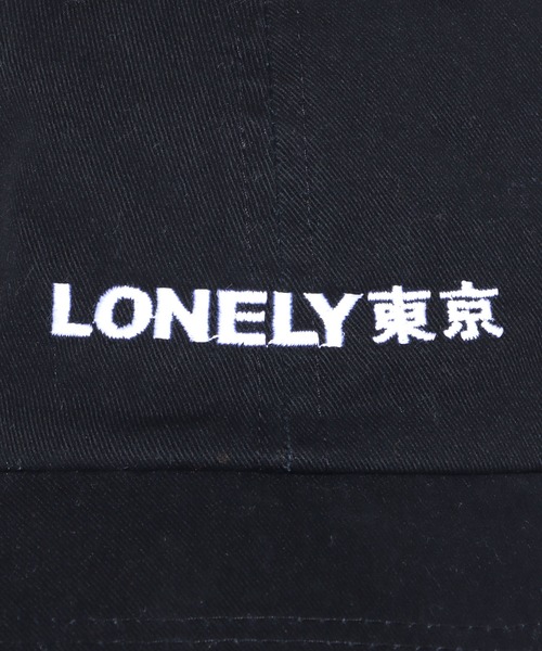 LONELY/論理（ロンリー）の「別注：LONELY(論理)/ロンリー LONELY東京 フロントロゴキャップ（キャップ・メンズ・ブラック/ベージュ・FREE）」の11枚目の写真