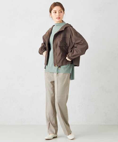 Feroux(フェルゥ)の「【sont. by Feroux】ガンクラブチェックパンツ(その他パンツ・レディース・黄土色系1/ダークブラウン系・2/1)」の16枚目の写真