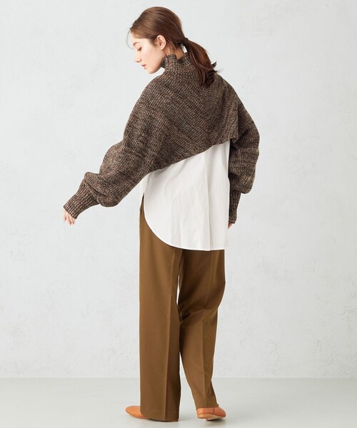 Feroux(フェルゥ)の「【sont. by Feroux】ガンクラブチェックパンツ(その他パンツ・レディース・黄土色系1/ダークブラウン系・2/1)」の21枚目の写真