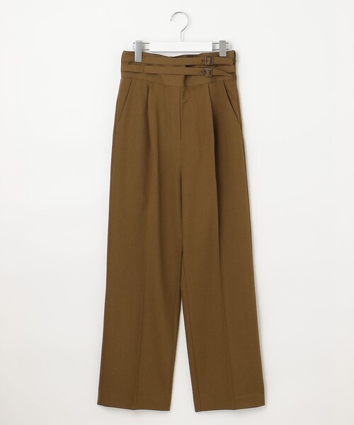 Feroux(フェルゥ)の「【sont. by Feroux】ガンクラブチェックパンツ(その他パンツ・レディース・黄土色系1/ダークブラウン系・2/1)」の3枚目の写真