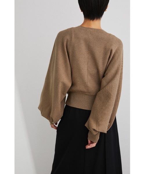 STYLEMIXER（スタイルミキサー）の「ボリュームスリーブカーディガン（カーディガン/ボレロ・レディース・イエロー系その他/ライトブラウン/ブラック・FREE）」の22枚目の写真