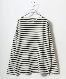 USA cotton Wide Silhouette Basque Shirt/USAコットン ワイドシルエット バスクシャツ