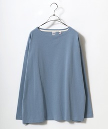 USA cotton Wide Silhouette Basque Shirt/USAコットン ワイドシルエット バスクシャツ