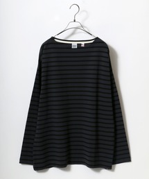 USA cotton Wide Silhouette Basque Shirt/USAコットン ワイドシルエット バスクシャツ