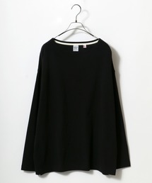 USA cotton Wide Silhouette Basque Shirt/USAコットン ワイドシルエット バスクシャツ