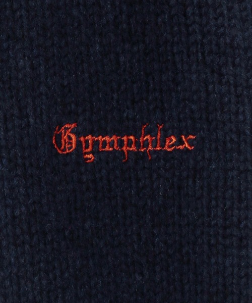 GYMPHLEX（ジムフレックス）の「Gymphlex | エアーヤーン Vネックニットプルオーバー WOMEN（ニット/セーター・レディース・ネイビー/レッド/アイボリー・14）」の18枚目の写真